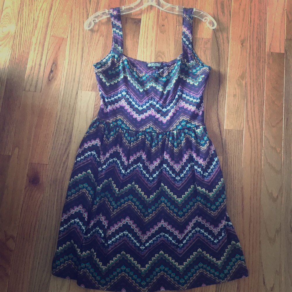 Short striped dress